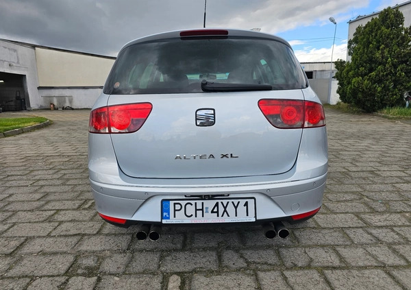 Seat Altea XL cena 14900 przebieg: 208444, rok produkcji 2007 z Stęszew małe 106